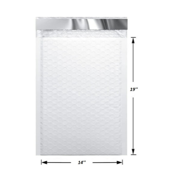 Poly Bubble Mailers Bags White Mailers Padded Envelope Hard-shell