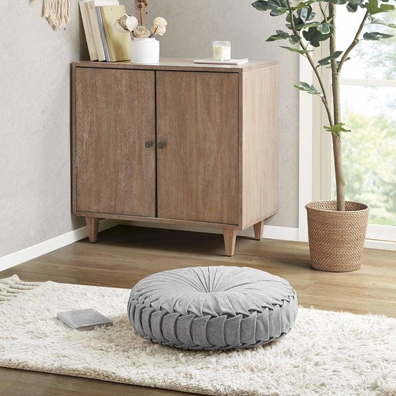 Poly Chenille Round Floor Pillow Cushion