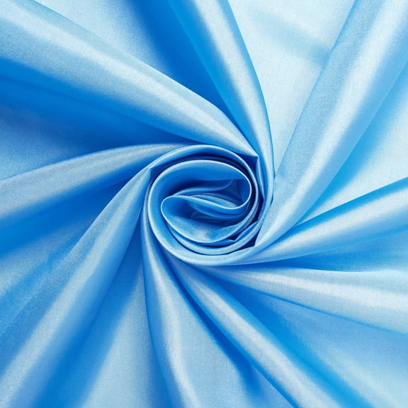 Poly China Silk Lining Fabric 58/60 Inch Lightweight Polyester Habutai By The Yard For Sewing Apparel, Accessories, & More - Dark Blue (10 Yards)