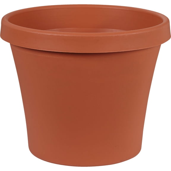 Bloem Solo Classic Poly Plant Pot - Poly Outdoor Pot - Red