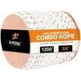 thumbnail image 1 of Poly Combo 3 Strand Safety Rope- 5/8" x 1200' -UV Coated Polypropylene- White -by Xpose Safety, 1 of 7