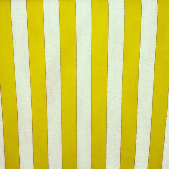 Poly-Cotton 1 Inch Stripes Print Fabric for Arts, Crafts,  Sewing