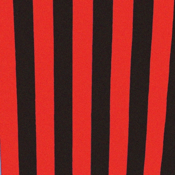 Poly-Cotton 1 Inch Stripes Print Fabric for Arts, Crafts,  Sewing