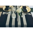 thumbnail image 1 of Poly Cotton 2 Inch Striped Table Runner For Wedding/Bridal Shower Birthdays/Baby Shower Home Decor and Special Events, 1 of 7
