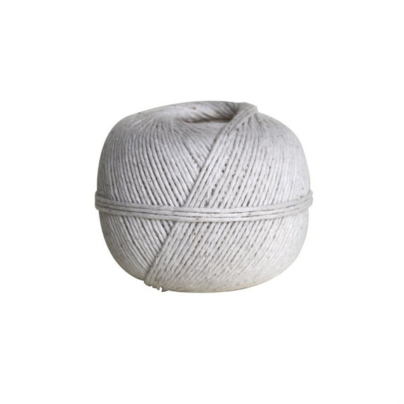 T.W . Evans Cordage 16 PLY COTTON TWINE 1/2 LB BALL - 600 FEET