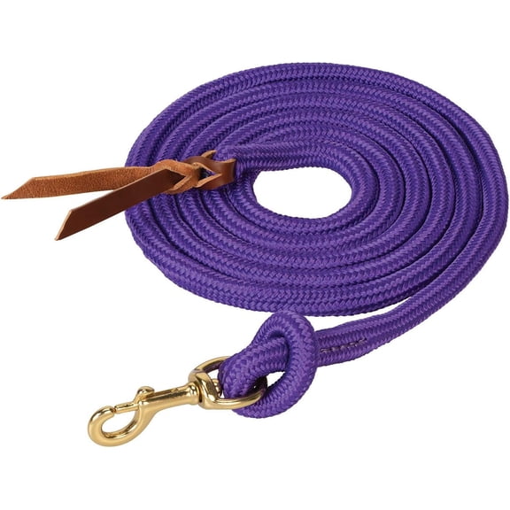 Poly Cowboy Lead with Snap, 5/8" x 10',Purple (Sell out)