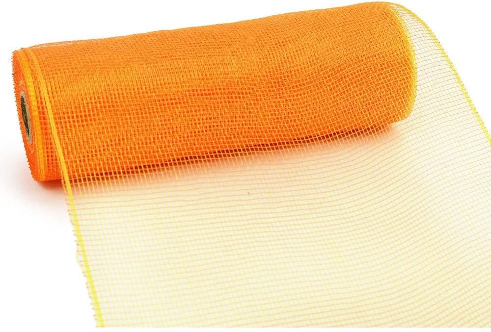 Orange Window Mesh Texture Poly Deco Mesh, Orange -10 inch x 30 feet - Walmart.com