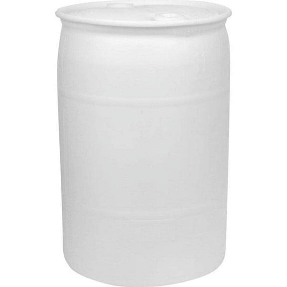 Poly Drum, Closed Head, 55 Gal, White