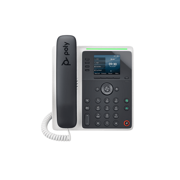 Poly Edge E220 IP Phone Corded/Cordless Bluetooth Desktop Mountable 82M87AA
