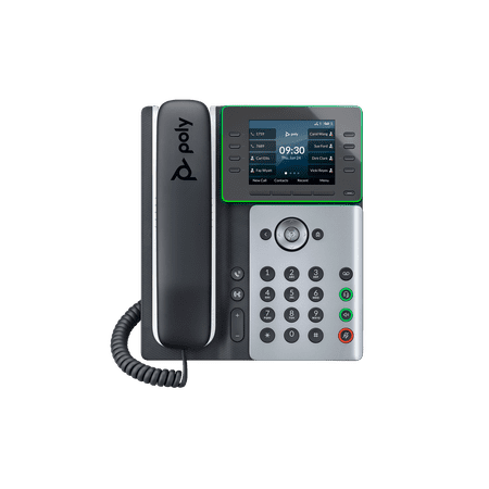 Poly Edge E350 IP Phone and PoE-enabled