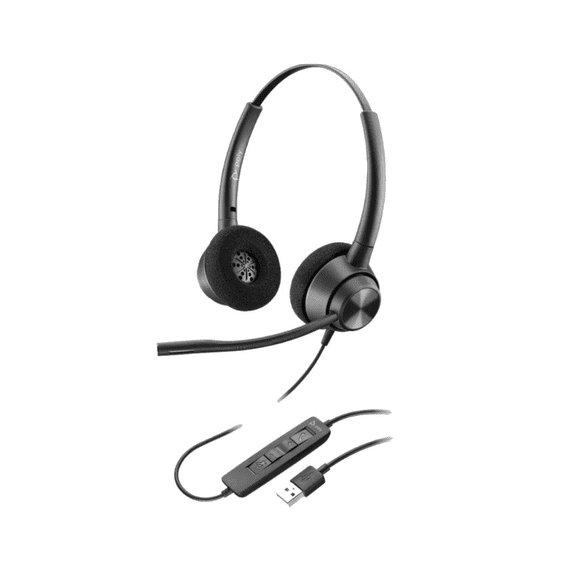 Poly EncorePro 320 USB-A Stereo Headset (767G0AA)