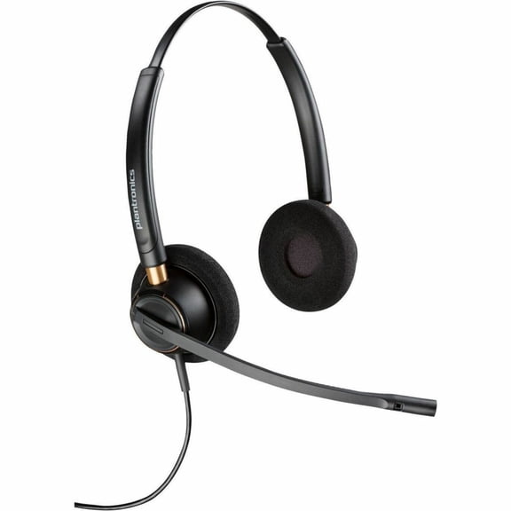 Poly EncorePro 520 Binaural Headset +Quick Disconnect