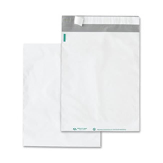 Poly Envelops Poly Envelopes with Perforation- Plain- 9 in. x 12 in.- 100-PK- White ...