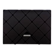 Poly Expanding File, 1.5" Expansion, 13 Sections, 1/13-Cut Tab, Letter Size, Black