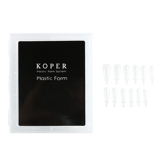 Poly-Extension Gel Forms Poly Nail-Gel Forms 120pcs Extension Tips Set Acrylic False Nails Manicure Tool