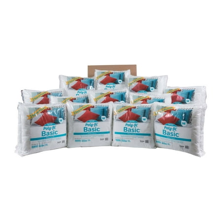 Poly-Fil® Basic™ Pillow Inserts by Fairfield™, 16" x 16" Square (Pack of 24)