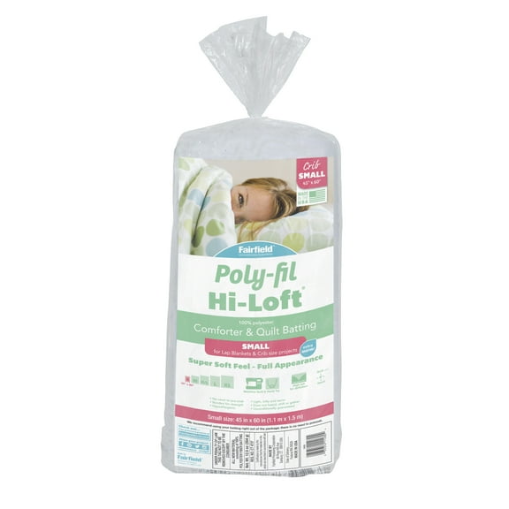 Poly-Fil Hi-Loft® Batting, 45" x 60"