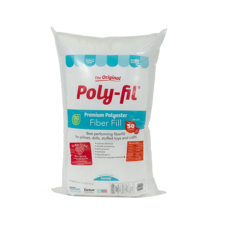 Polyester Fiber Fill Premium Fiberfill Recycled Fiber Stuffing For Filling  Dolls