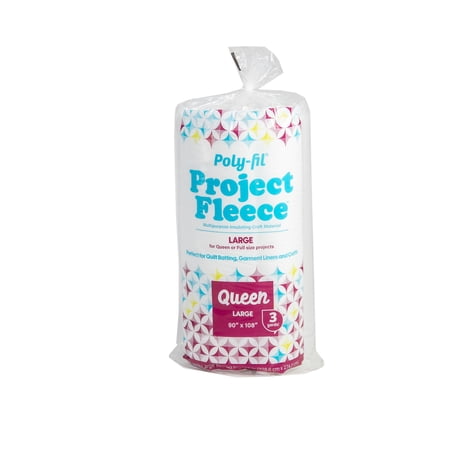 Poly-Fil® Project Fleece™ Polyester Batting by Fairfield™, 90" x 108"