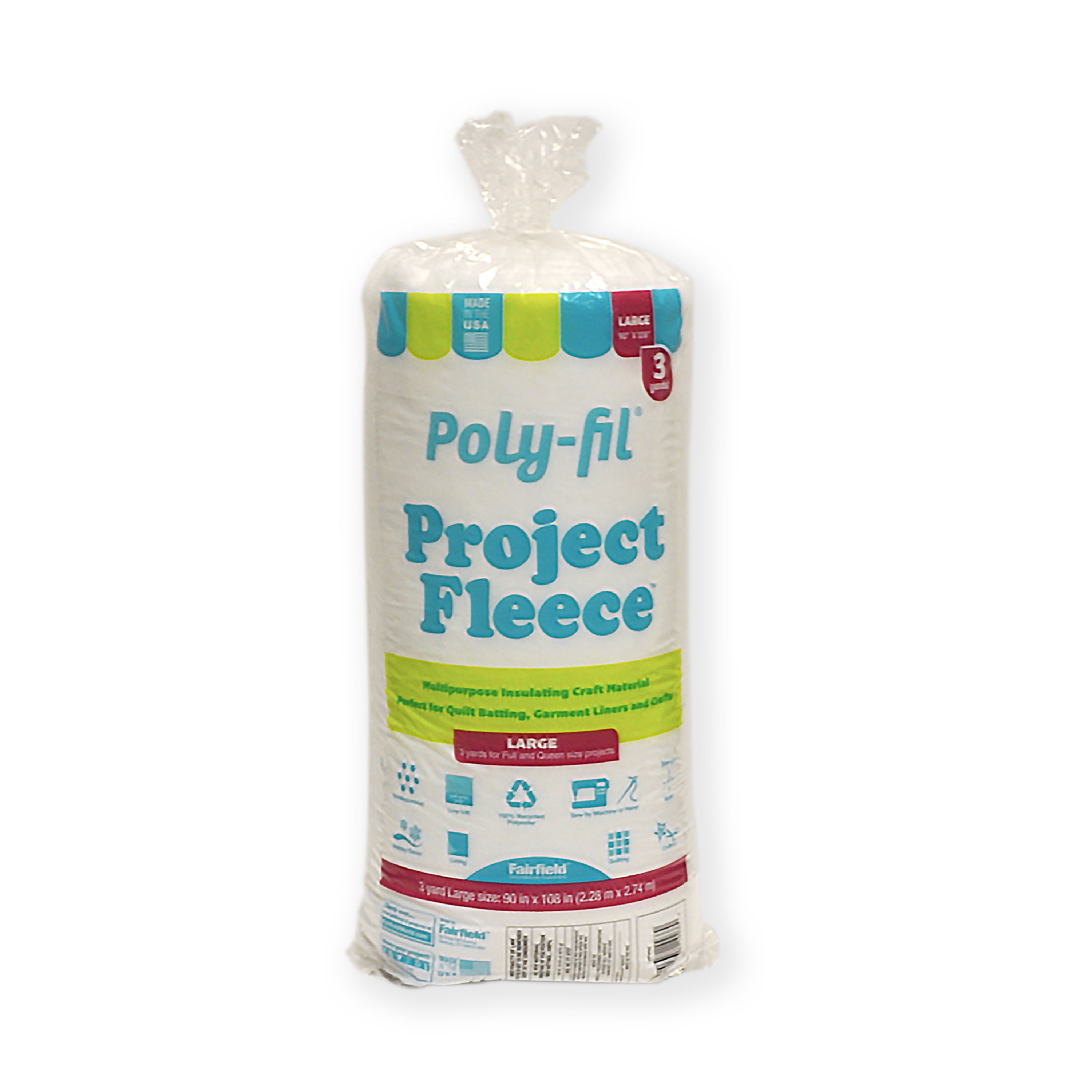 Polyfil Project Fleece Batting, Hobby Lobby, 252858