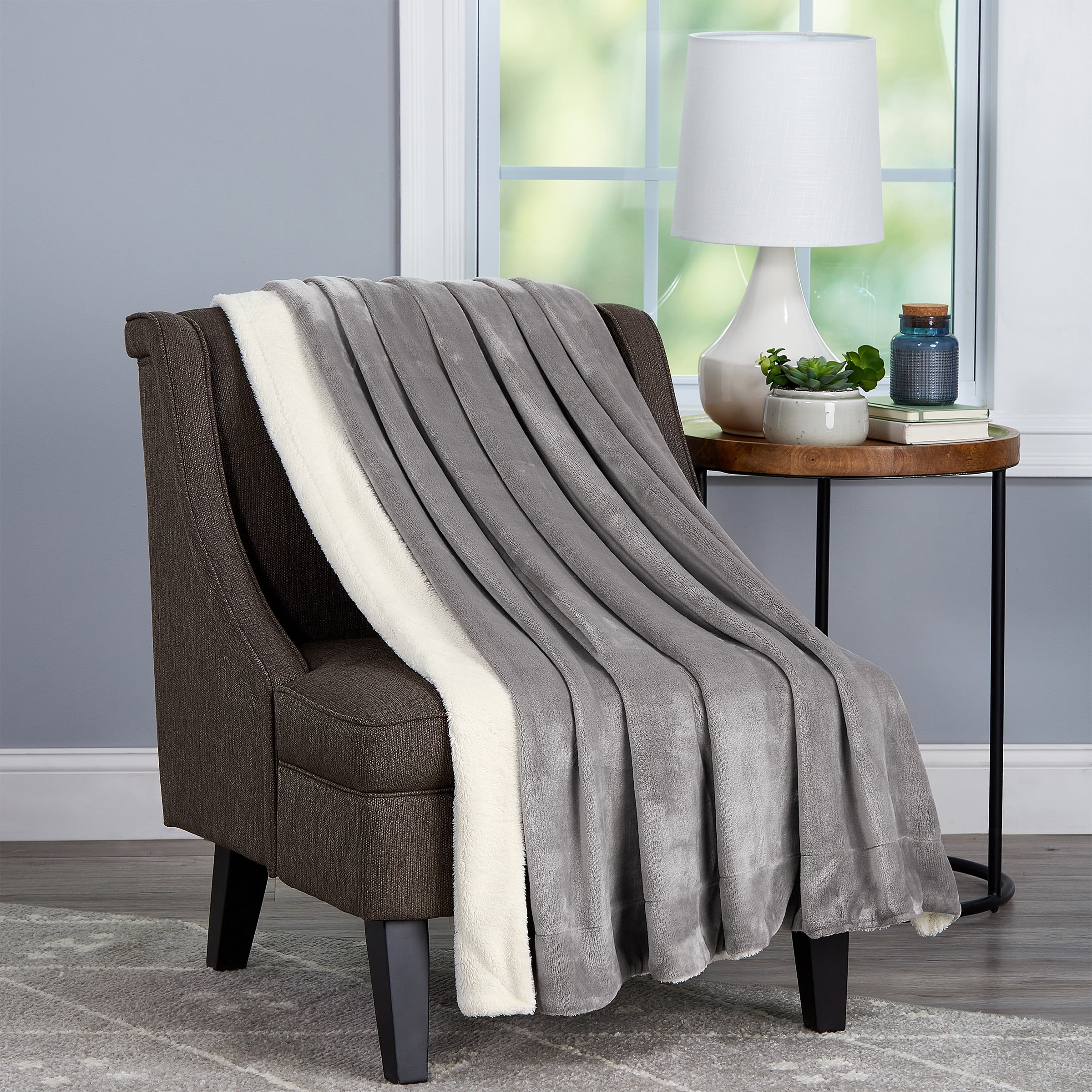 Poly Fleece Sherpa Oversized Plush Woven Polyester Sherpa Fleece