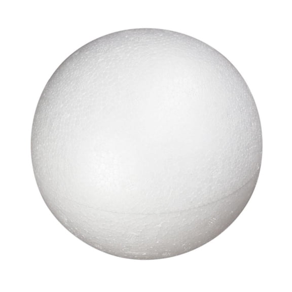 Homeford White Styrofoam Art & Craft Ball 7 in
