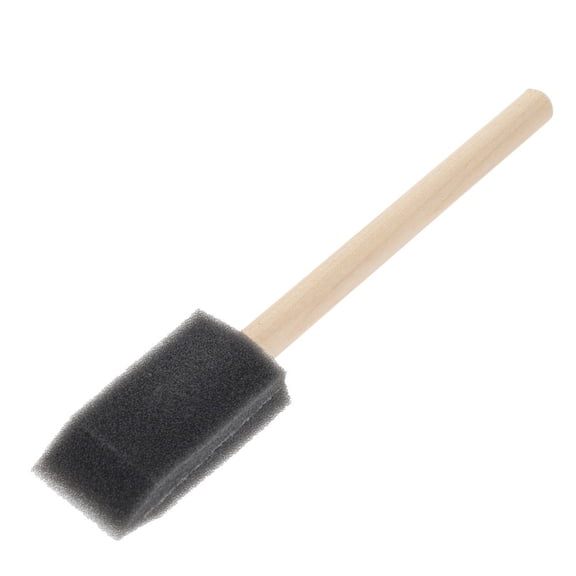 Poly Foam Brush, 1" Width (1pc or 10pcs packs)