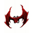 thumbnail image 1 of Poly Foam Demon Wings Halloween Costume Accessory, 1 of 2