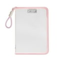 thumbnail image 1 of Poly Folders with Fasteners Get Organized in Style: Mesh File Bags with Zipper And Handle, Clear File Folders with Metal Clips for Secure Document Storage, Perfect for School, Office, And Home., 1 of 8