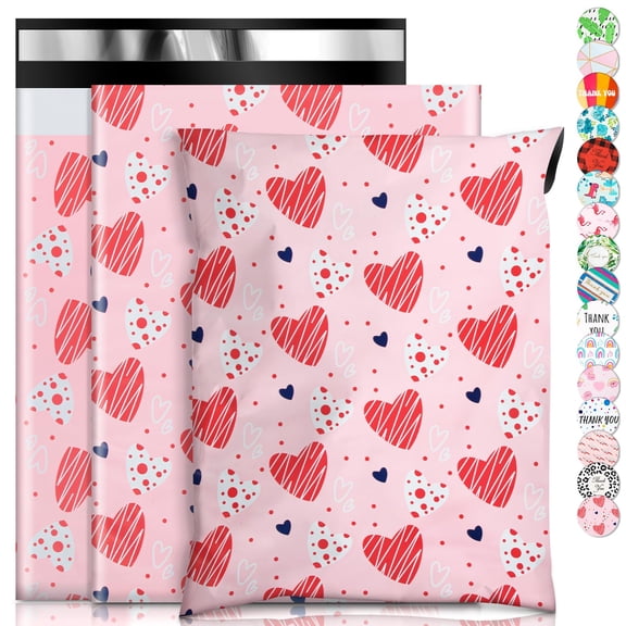 Poly Mailers 10x13, 100PCS Packaging Bags, Strong Thick Mailers Poly Bags for Shipping, Mailing Envelopes Bags for Small Business, Clothes