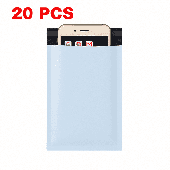 Poly Mailers 5.5 x 5.6 Inches Non-Padded Shipping Bags for Small Items 20 Pcs Envelopes for Small Gift Thanksgiving Christmas Self-Sealing