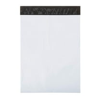 Poly Mailers 6 x 7.5 Inch 100 Pcs Shipping Bags for Clothing, Mailing Envelopes, Strong Self Seal Mailer Bags for Small Business, Poly Bag for Clothes in White