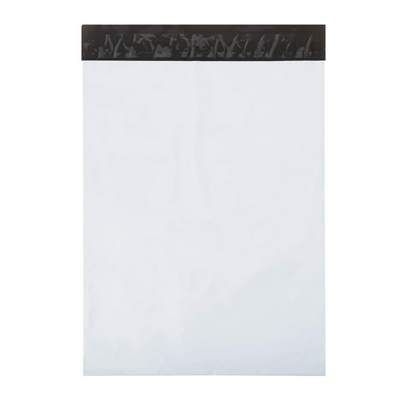Poly Mailers 6 x 7.5 Inch 100 Pcs Shipping Bags for Clothing, Mailing Envelopes, Strong Self Seal Mailer Bags for Small Business, Poly Bag for Clothes in White