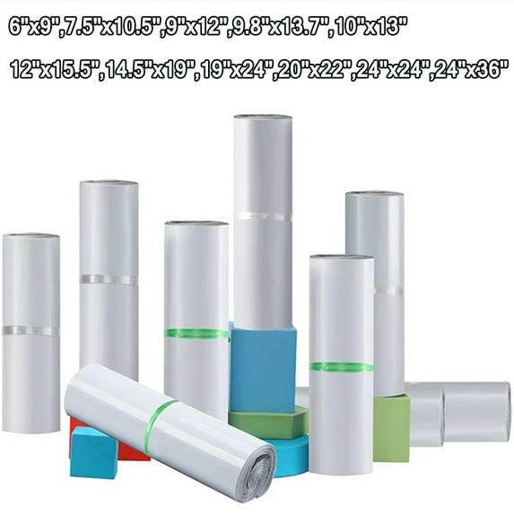 Poly Mailers Arge Shipping Bags 4.8 Mil Thick Strong Thick Mailing Envelopes Self Sealing Adhesive Waterproof and Tear Proof Boutique Packaging Postal for Clothing