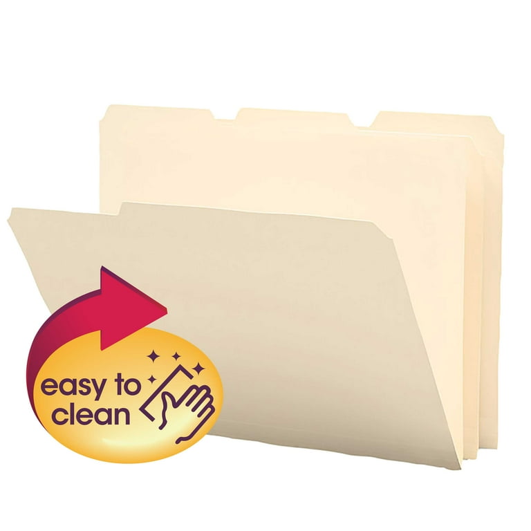 Poly Manila Folders, 1/3-Cut Tabs: Assorted, Letter Size, Manila, 12/Pack Poly Manila Folders, 1/3-Cut Tabs: Assorted, Letter Size, Manila, 12/Pack