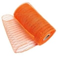 Poly Mesh Ribbon With Metallic Foil Each Roll For Wreaths Swags Bows