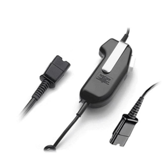 Poly Momentary Push-To-Talk Headset Adapter QD to QD (Poly 216086-03/HP 8K6S9AA#AC3)