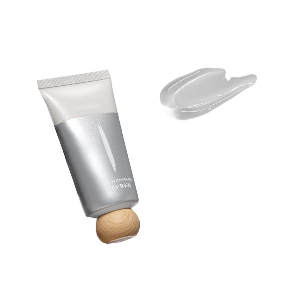 Poly Nail Gel, 40g Poly Nail Extension Gel, Strong Builder for Extension, Nail Extension Enhancement Builder Gel, for Beginner & Professional Nail Art Salon DIY at Home