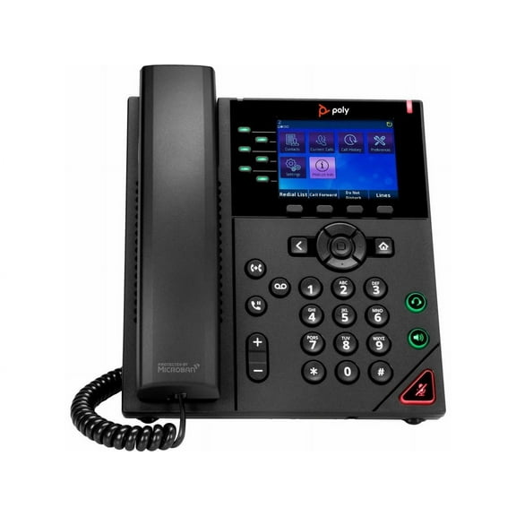 Poly OBi VVX 350 IP Phone Corded Corded Desktop Wall Mountable Black