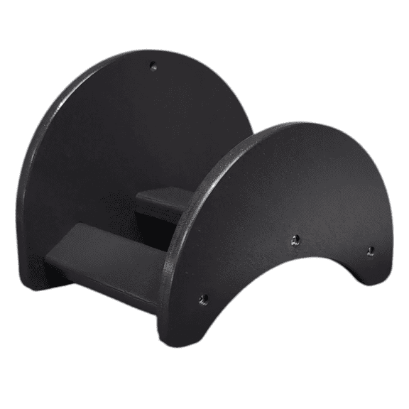 Poly Outdoor Wall Mount Garden Hose Holder-Holds up to 150' Water Hose