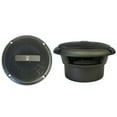 thumbnail image 1 of Poly-Planar MA-3013 3" 60 Watt Round Component Speakers - Gray | Bundle of 10, 1 of 1