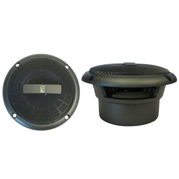 Poly-Planar MA-3013 3" 60 Watt Round Component Speakers - Gray | Bundle of 10