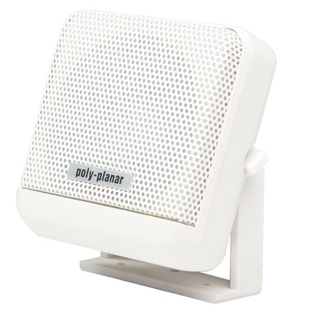 Poly-Planar MB-41 10 Watt VHF Extension Speaker - White | Bundle of 2