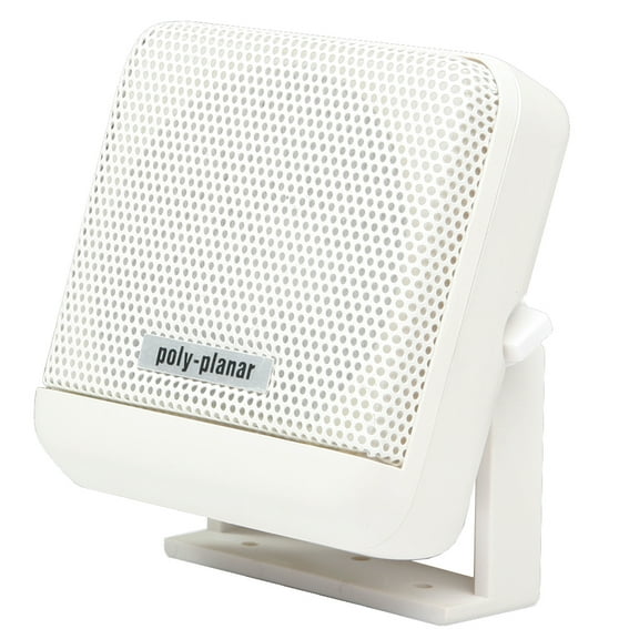 Poly-Planar MB-41 10 Watt VHF Extension Speaker - White | Bundle of 2