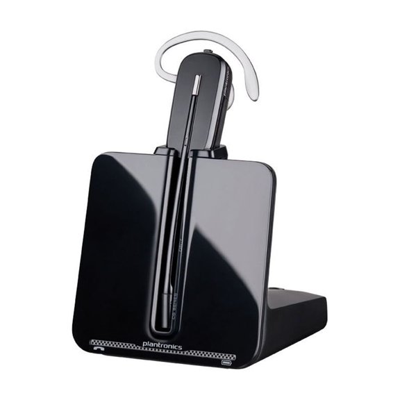 Poly Plantronics CS540 Over-Ear Wireless Headset, Black