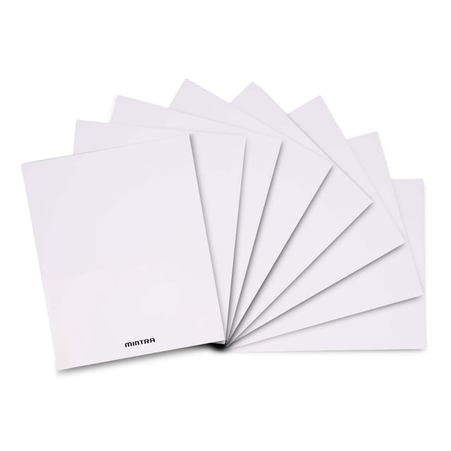 Poly Pocket Folders (8 Pack) - Walmart Business Supplies