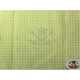 thumbnail image 1 of Poly Poplin Gingham Fabric Mini Checkers 13 APPLE GREEN / 58" Wide / Sold by the yard, 1 of 1
