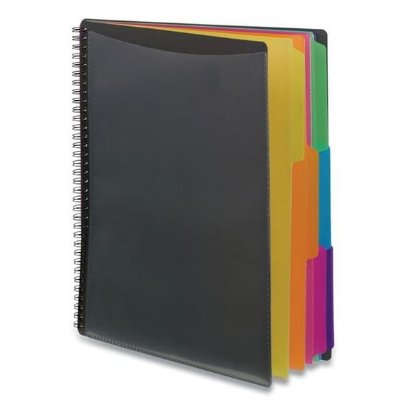 Poly Project Organizer Sleeves with Bright Pocket, Gray