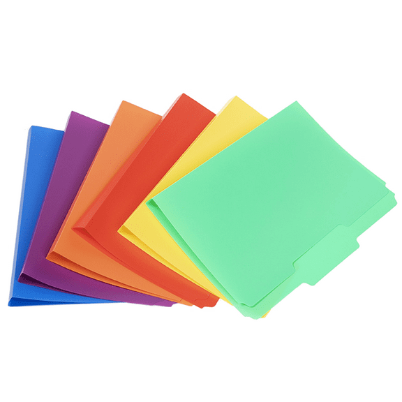 Poly Project Organizer, Spiral Multi Pocket Folder Organizer with Pockets, Multi-Subject Folder Notebook,,F15102