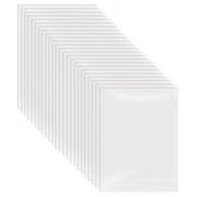 Poly Project Pockets, Jacket Sleeves, 50 Pack, by Better Office Products, Project Folder File Jackets, Clear, Letter Size, 9" x 11.5", 50 Pack